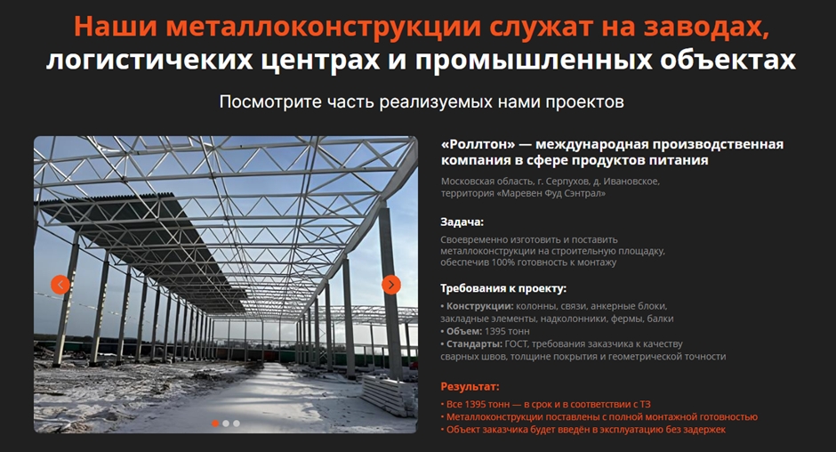 Результаты за 2025 год — реклама ангаров через Яндекс Директ