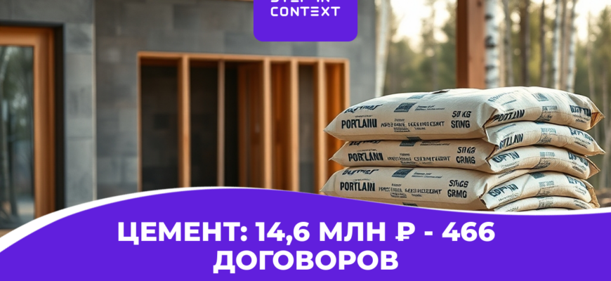 Как мы привлекли заказы на цемент: 466 договоров и 14,6 млн выручки для производителя через Яндекс Директ в Санкт-Петербурге