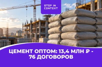 Цемент оптом, 487 заявок через Яндекс Директ: как мы привели поставщику 76 договоров на 13,4 млн ₽ в Тюмени