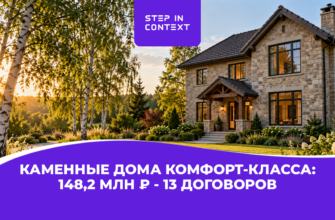 Кейс строительство каменных домов в Тюмени: 13 договоров, привели компании 148 млн выручки через Яндекс Директ