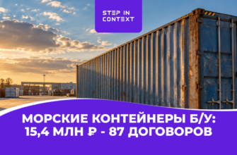 Как мы привели продавцу 775 заявок на морские б/у контейнеры и 15,4 млн выручки через Яндекс Директ в Новосибирске ‑ 87 договоров
