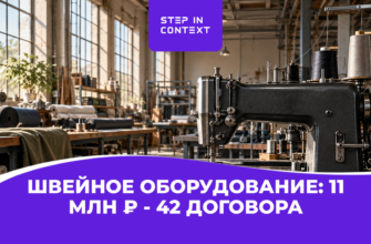 Как мы выстроили маркетинг швейного оборудования в Челябинске и привели поставщику 42 договора на 11 млн ₽ через Яндекс Директ