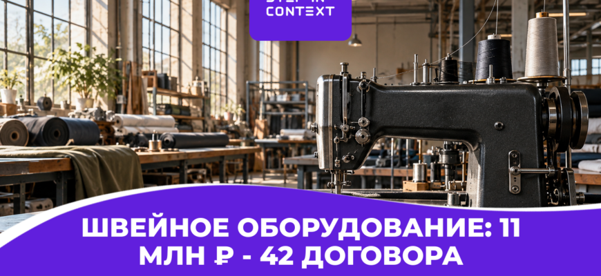 Как мы выстроили маркетинг швейного оборудования в Челябинске и привели поставщику 42 договора на 11 млн ₽ через Яндекс Директ
