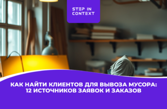 Как найти клиентов для вывоза мусора: 12 источников заявок и заказов