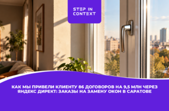 Как мы привели клиенту 86 договоров на 9,5 млн через Яндекс Директ: заказы на замену окон в Саратове